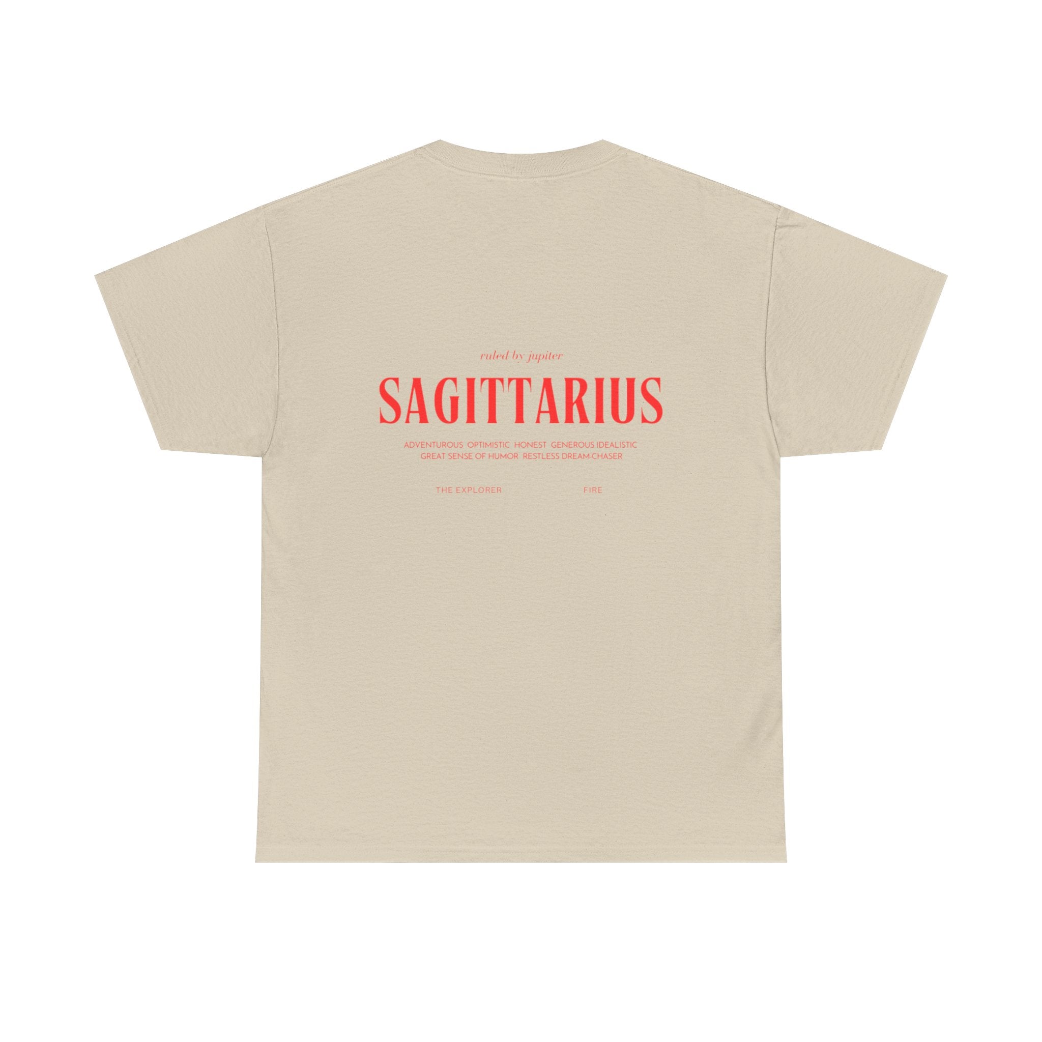 Sagittarius Horoscope Tee | Unisex Heavy Cotton T-Shirt