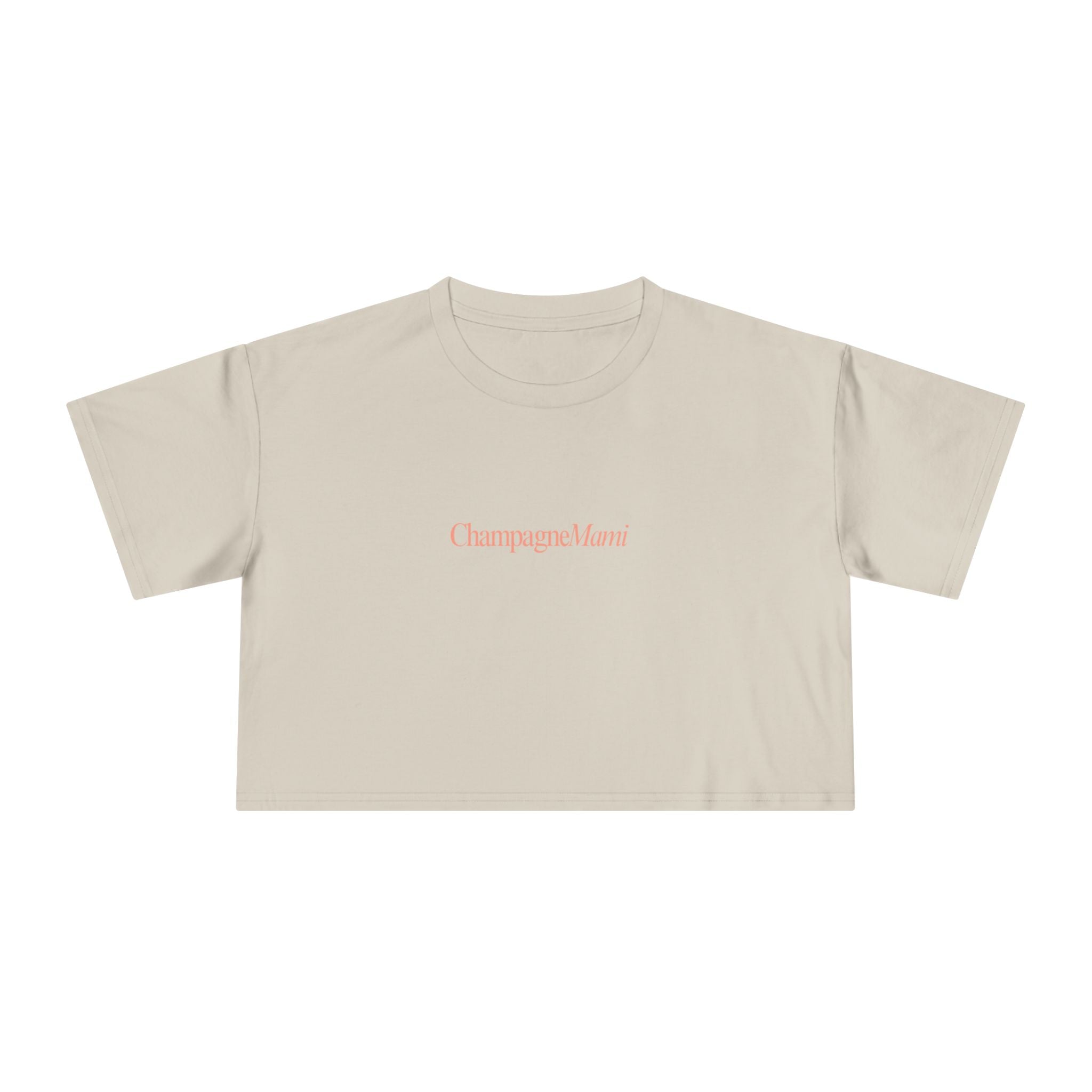 ChampagneMami Women's Crop Tee | Cropped T-Shirt