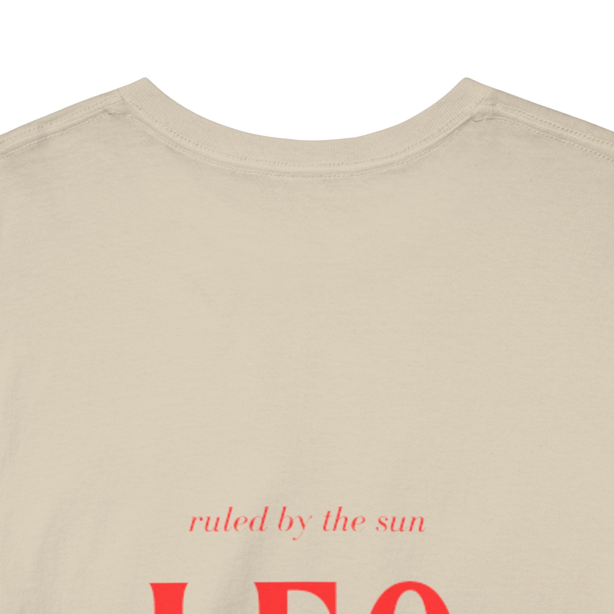Leo Horoscope Tee | Unisex Heavy Cotton T-Shirt