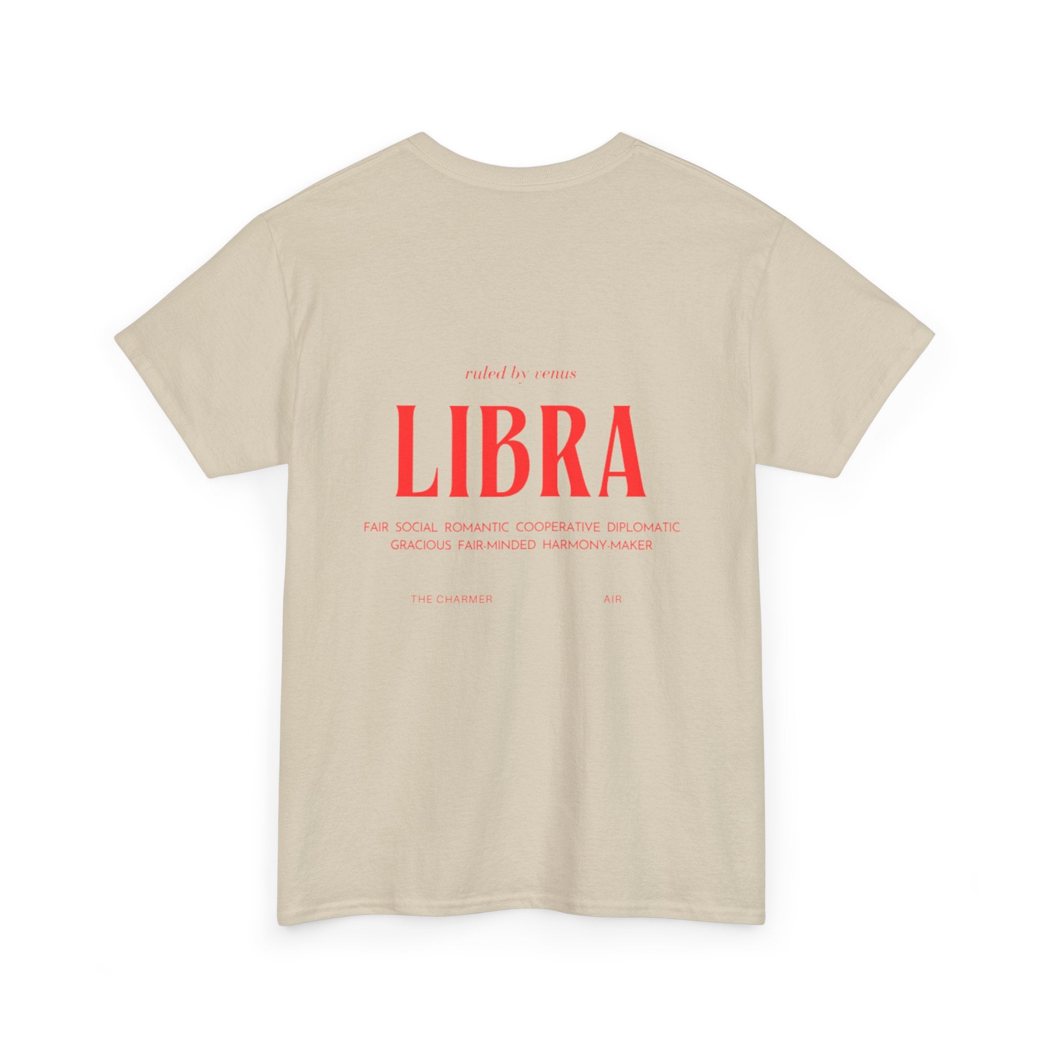 Libra Horoscope Tee | Unisex Heavy Cotton T-Shirt