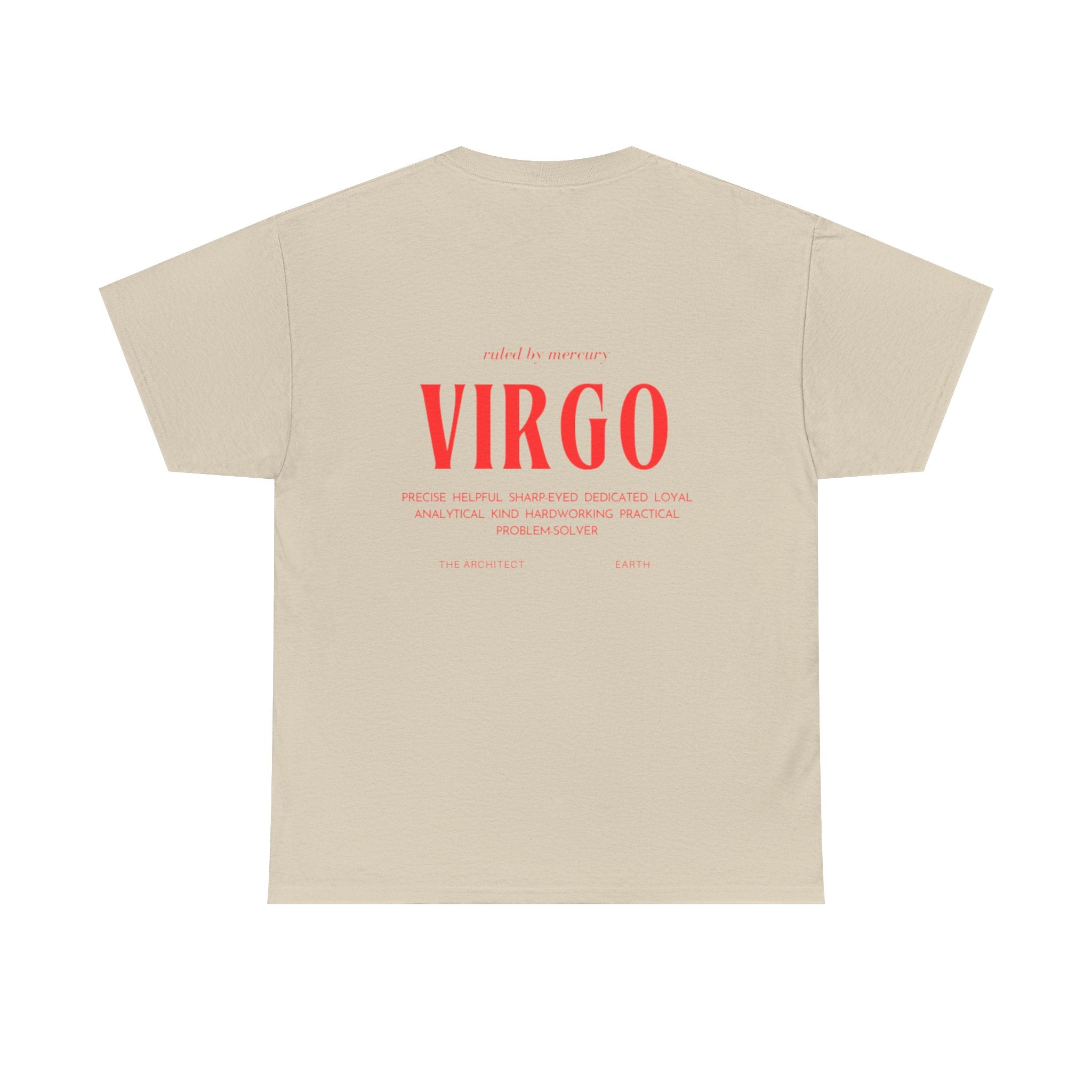 Virgo Horoscope Tee | Unisex Heavy Cotton T-Shirt