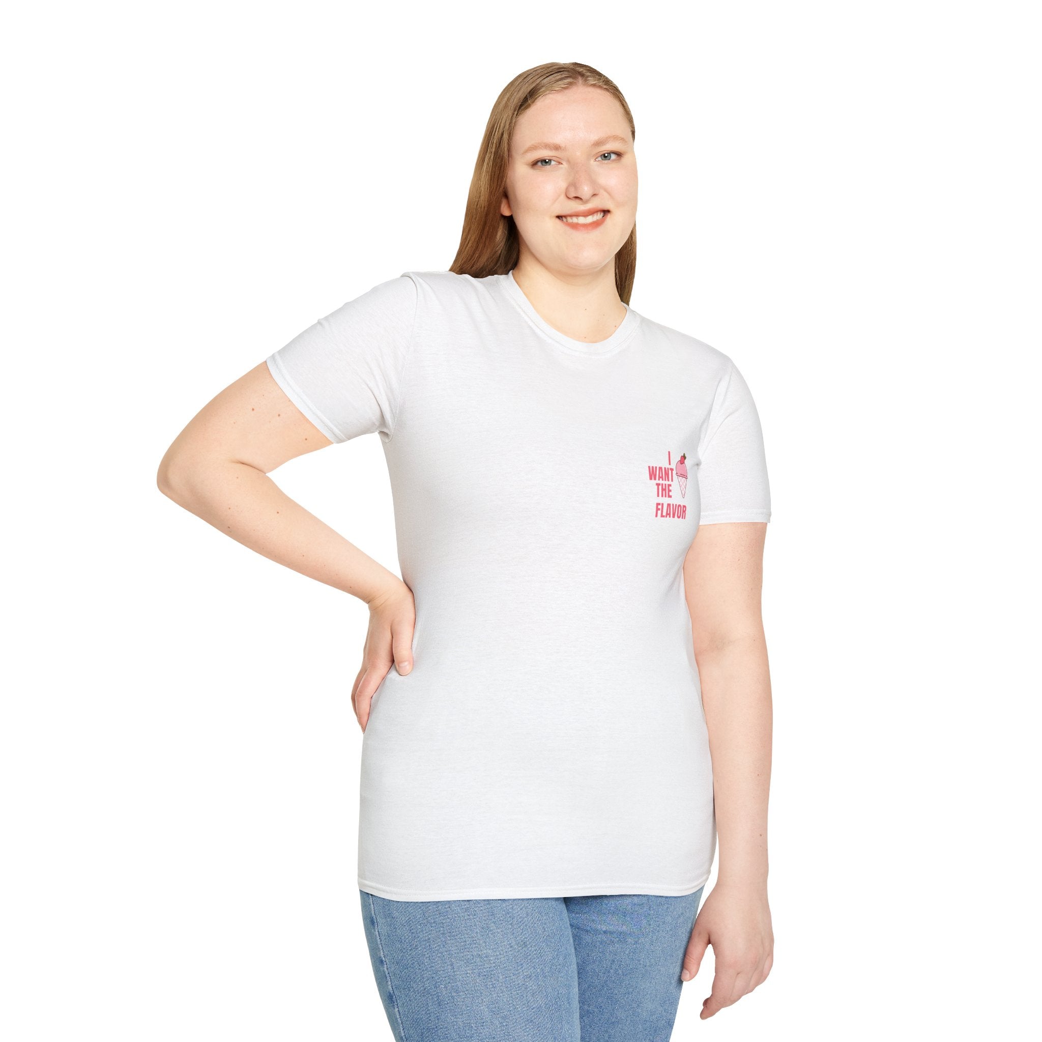 I Want The Flavor Tee | Ice Cream Graphic T-Shirt