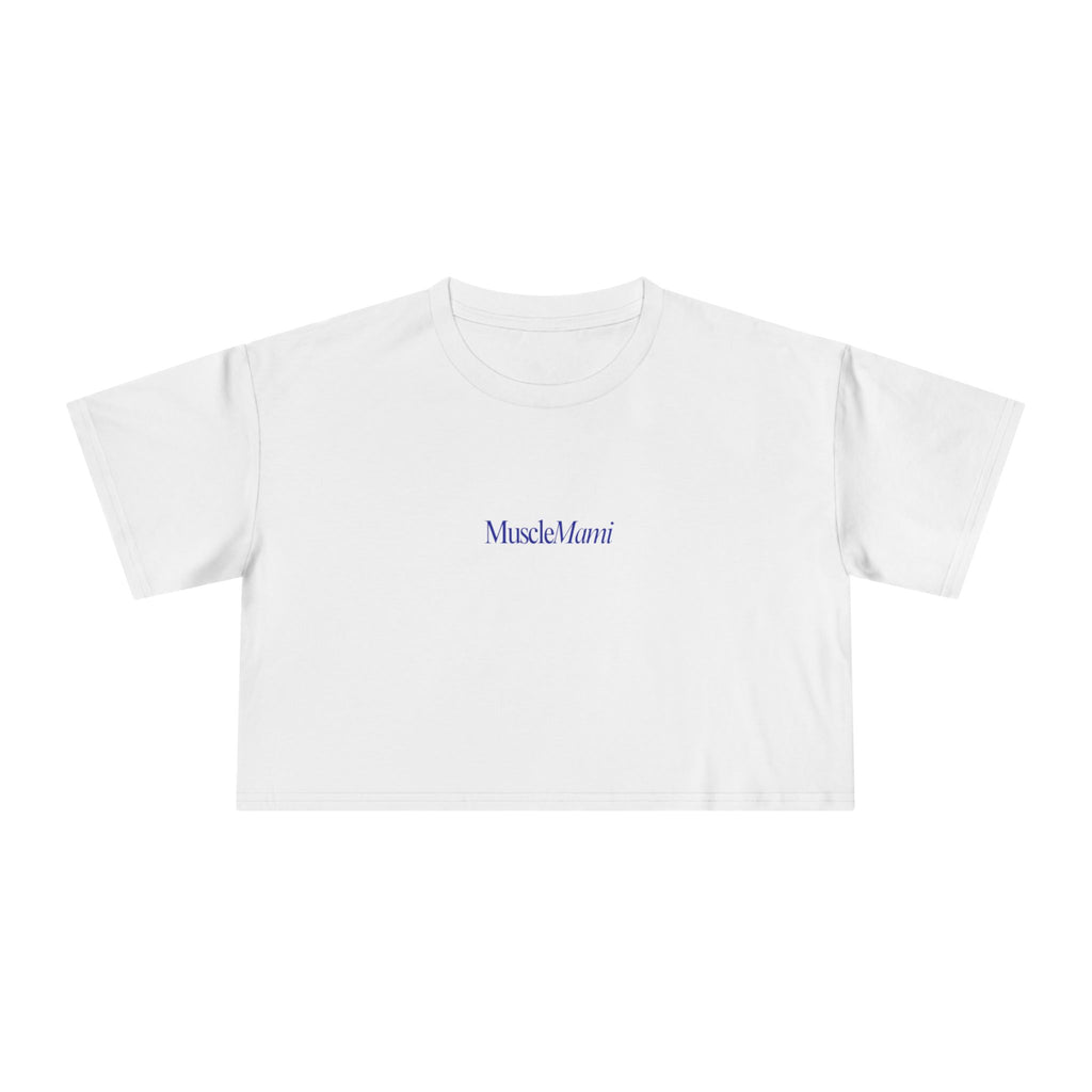 MuscleMami Women's Crop Tee | Cropped T-Shirt