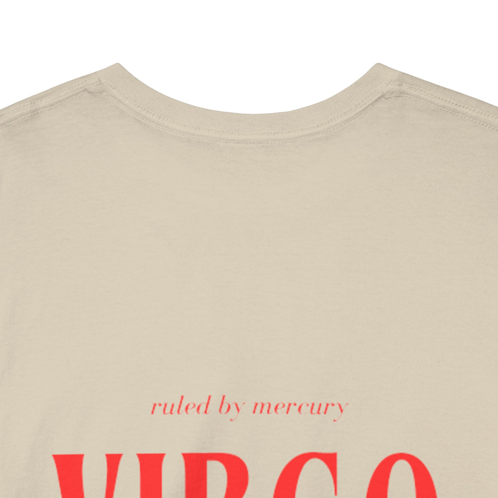 Virgo Horoscope Tee | Unisex Heavy Cotton T-Shirt