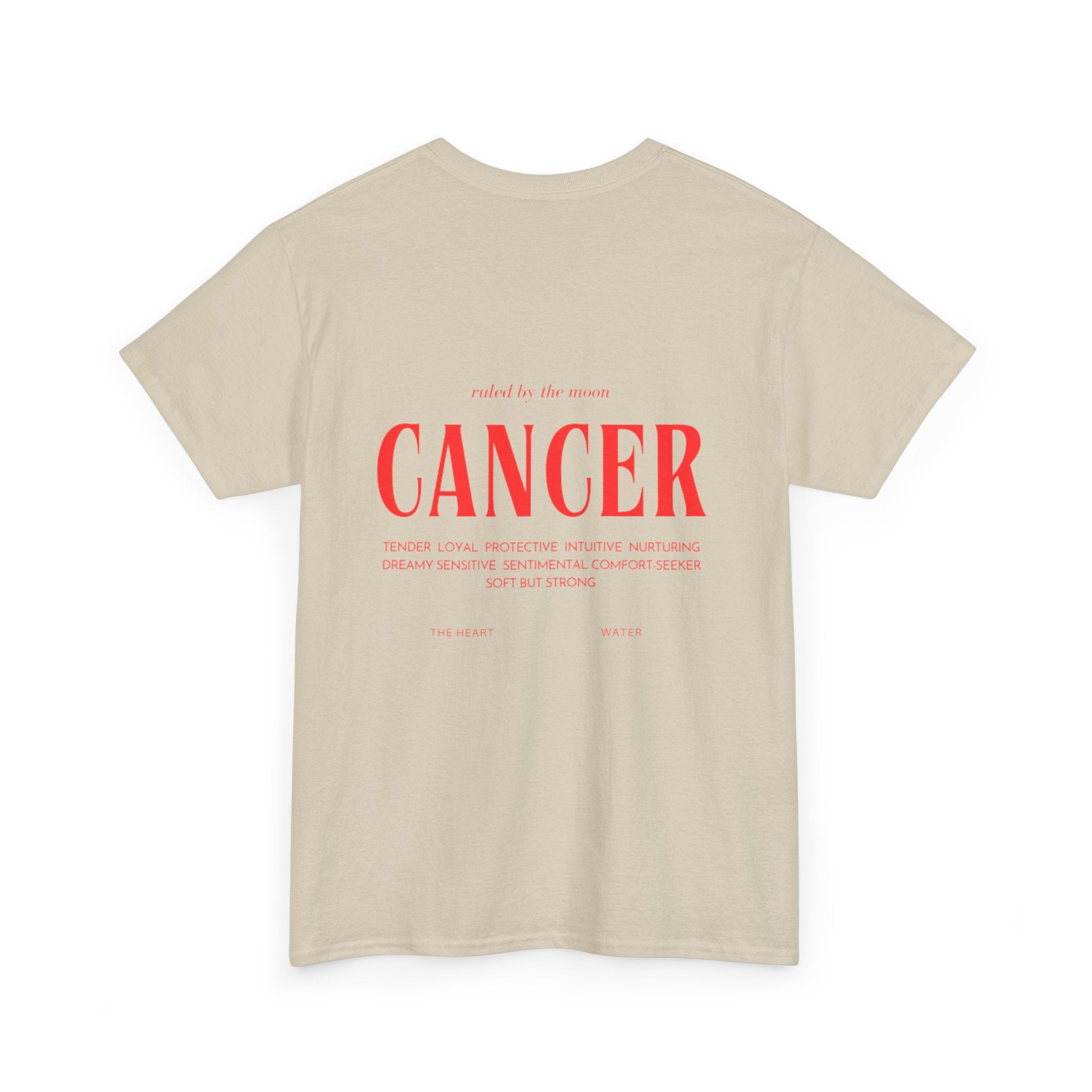 Cancer Horoscope Tee | Unisex Heavy Cotton T-Shirt