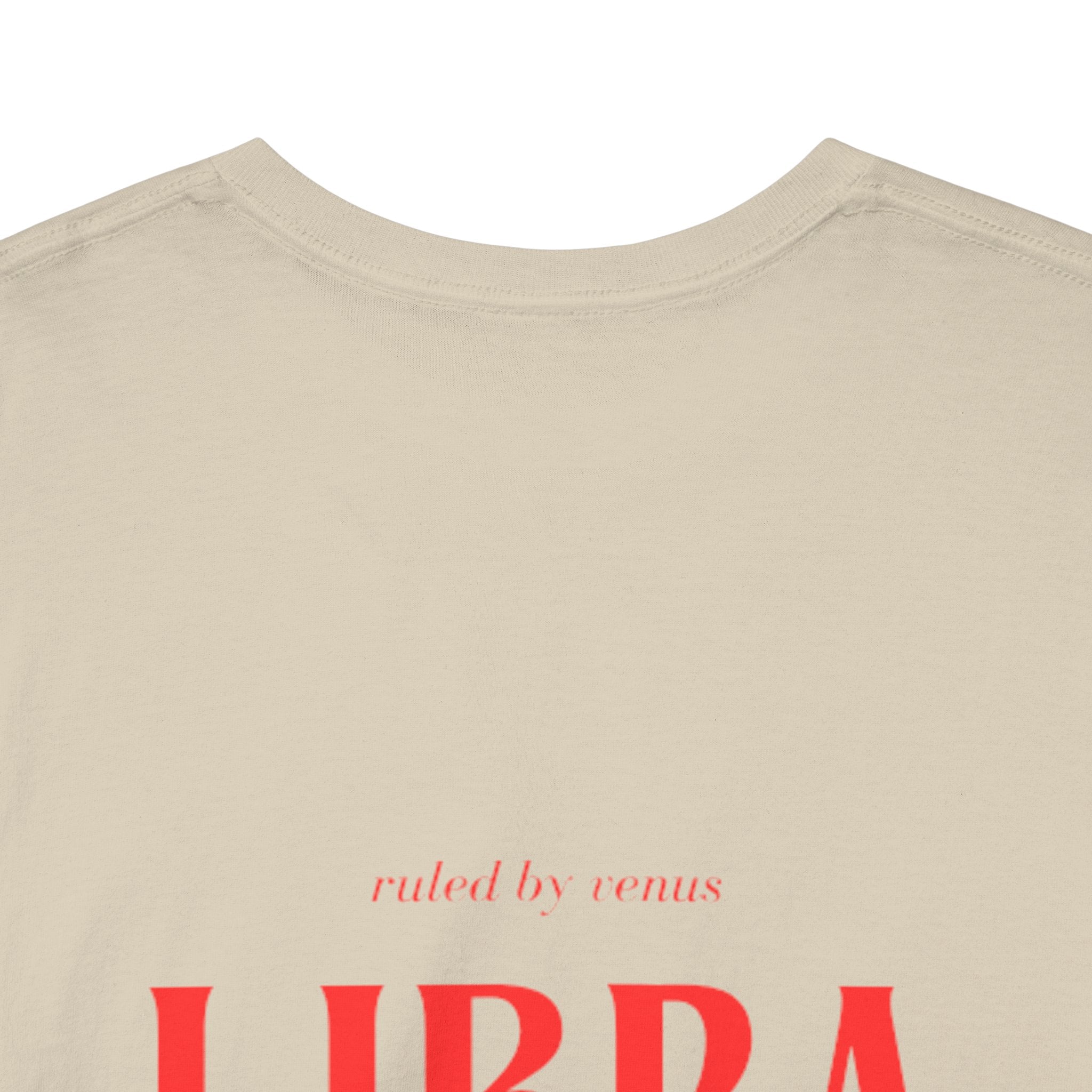 Libra Horoscope Tee | Unisex Heavy Cotton T-Shirt