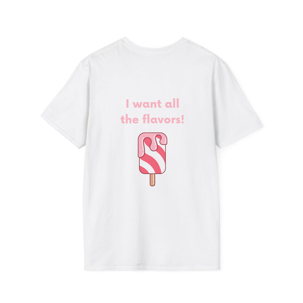 I Want The Flavor Tee | Ice Cream Graphic T-Shirt