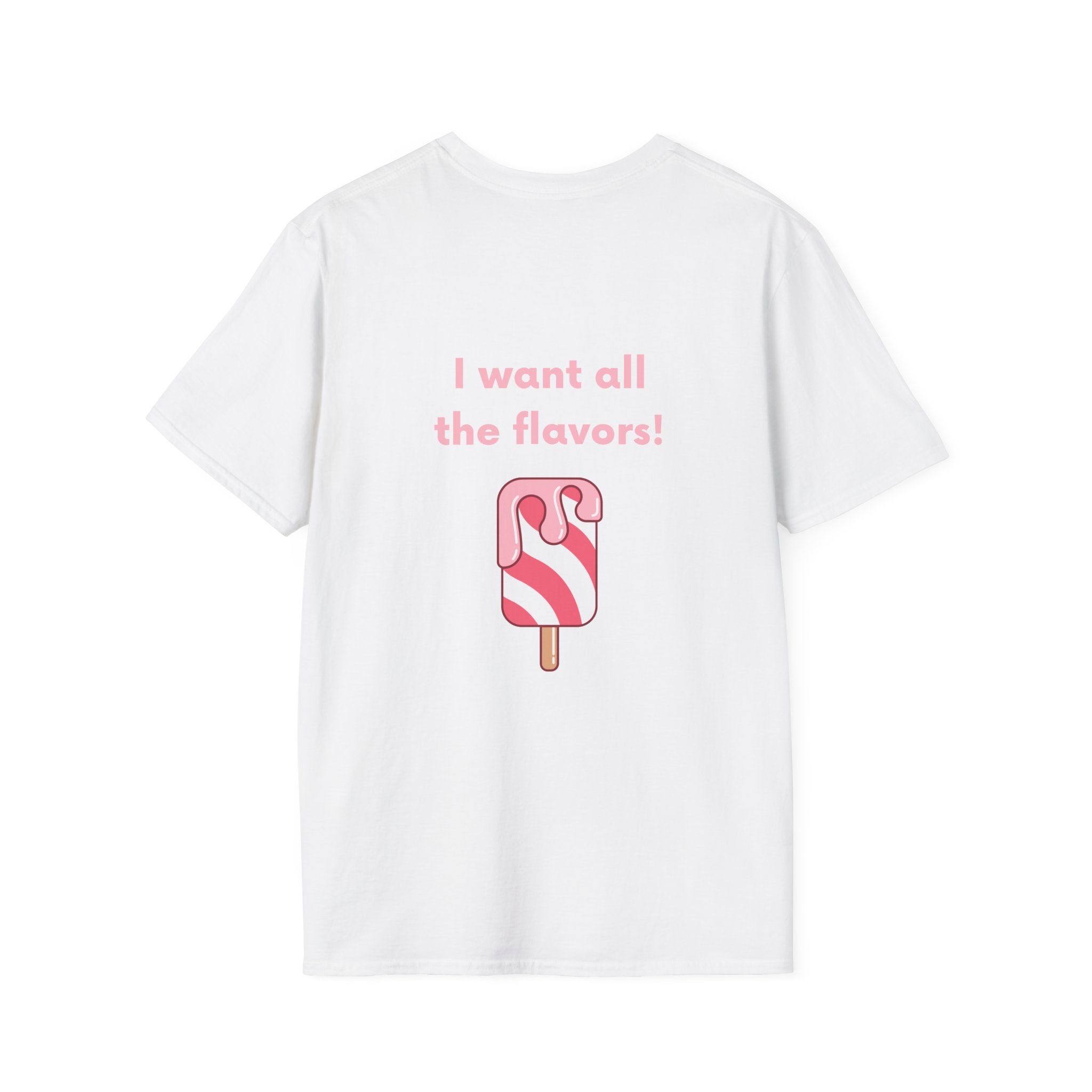 I Want The Flavor Tee | Ice Cream Graphic T-Shirt