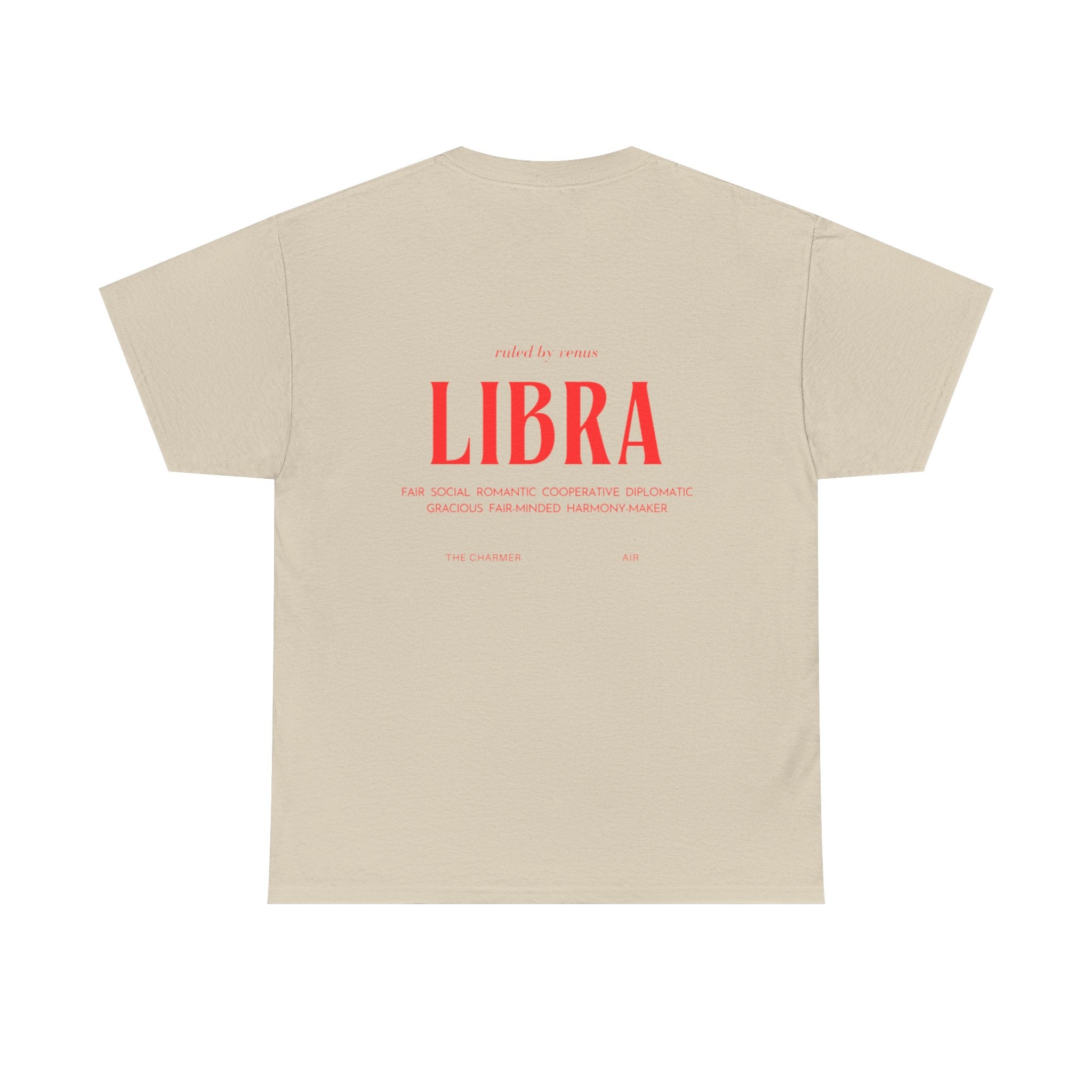 Libra Horoscope Tee | Unisex Heavy Cotton T-Shirt