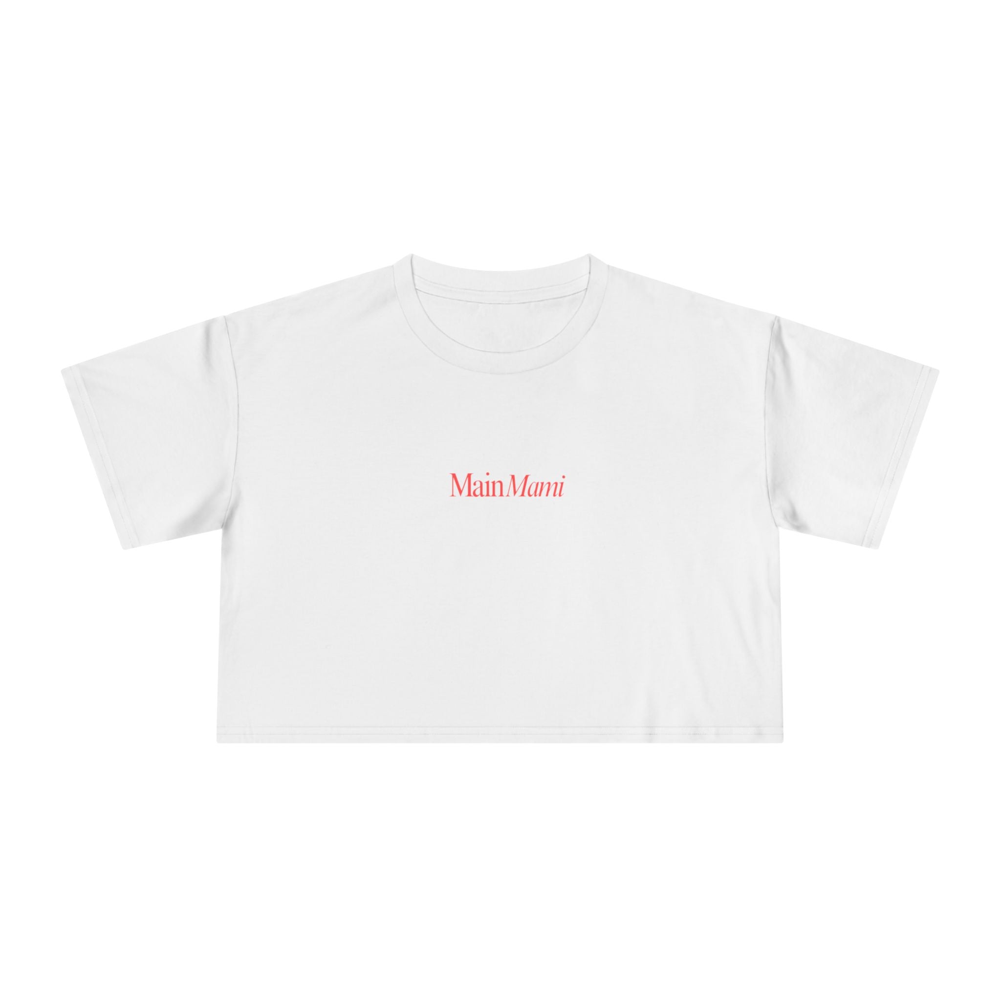 MainMami Women's Crop Tee | Cropped T-Shirt