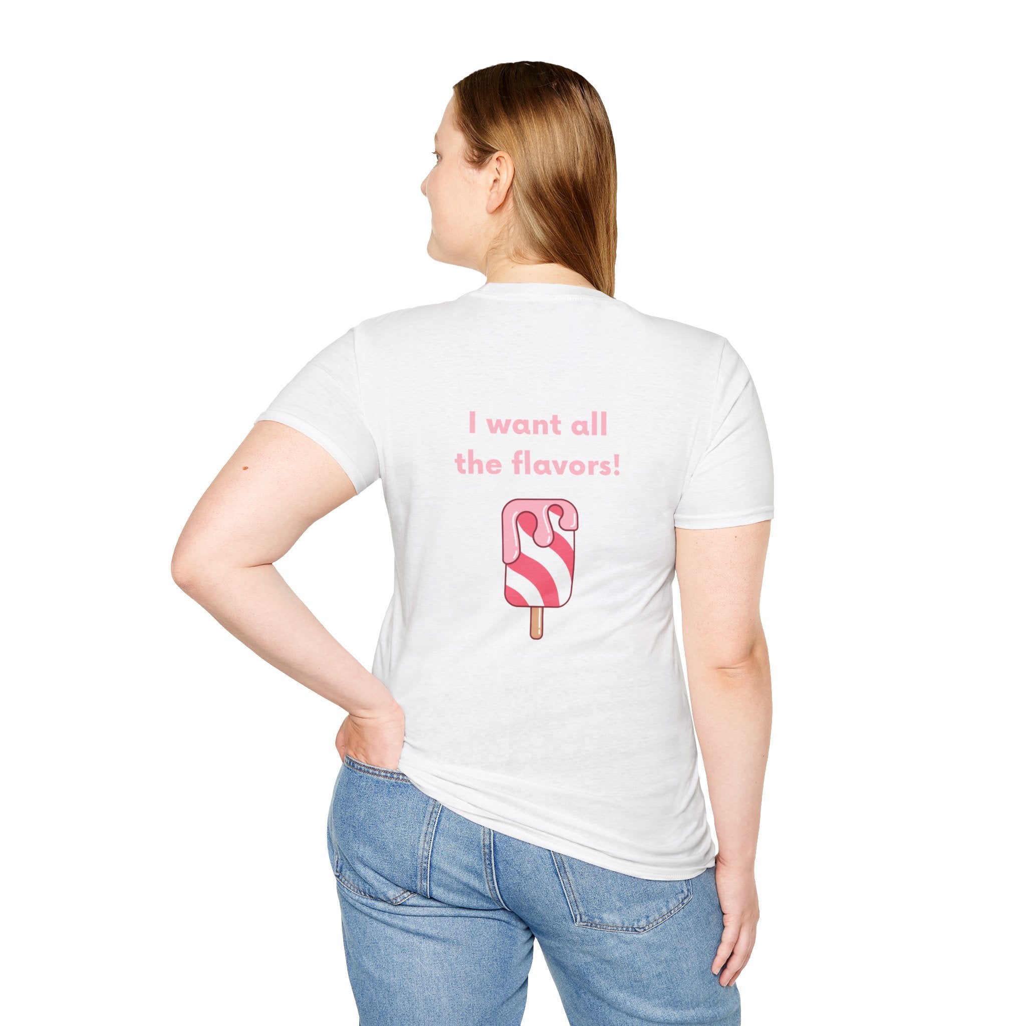 I Want The Flavor Tee | Ice Cream Graphic T-Shirt