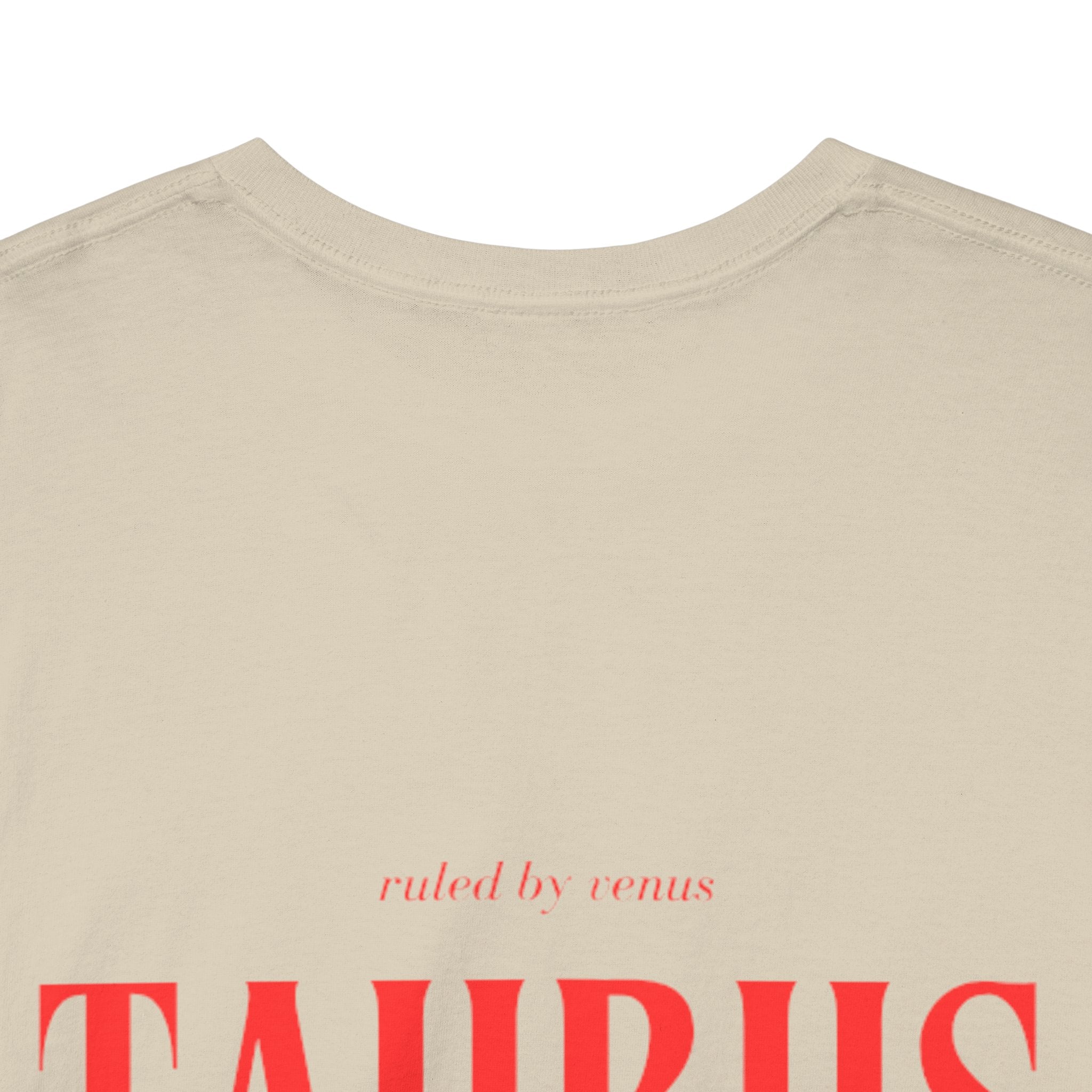 Taurus Horoscope Tee | Unisex Heavy Cotton T-Shirt