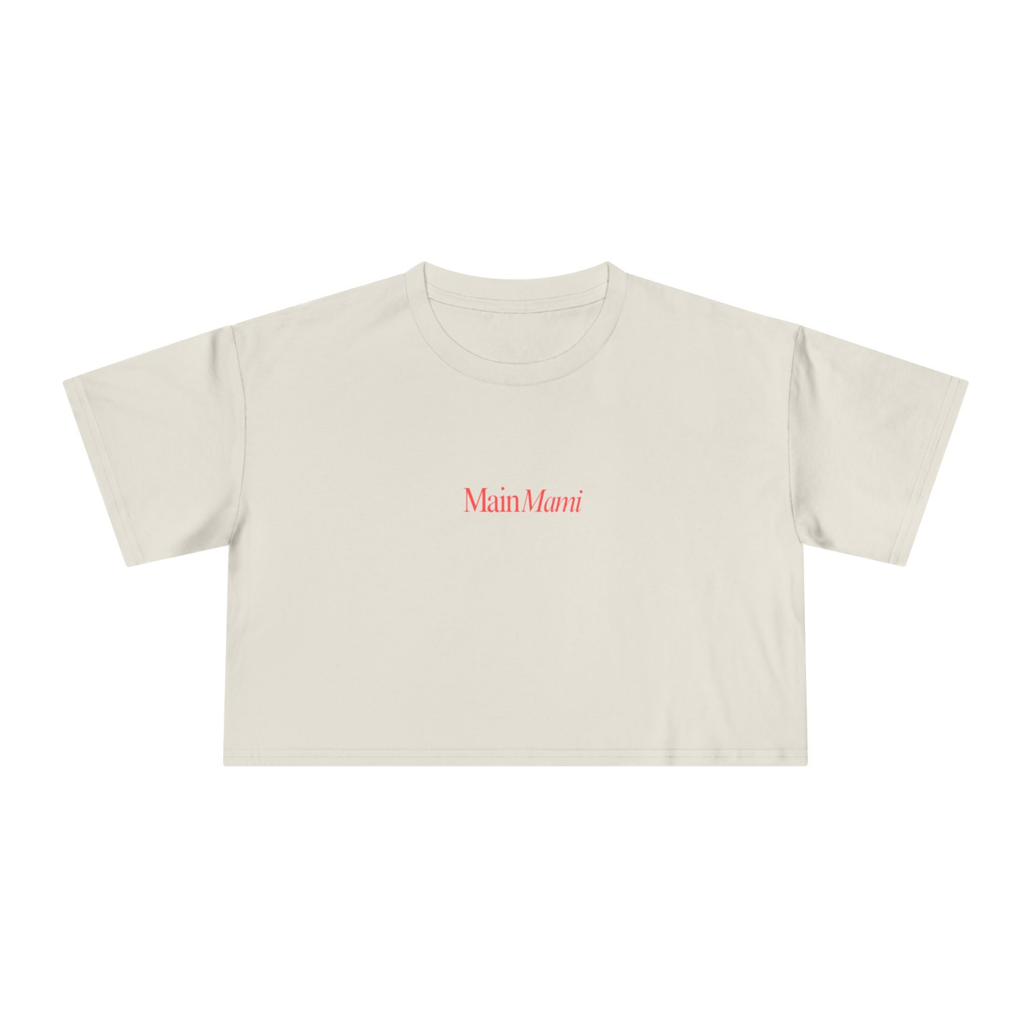 MainMami Women's Crop Tee | Cropped T-Shirt