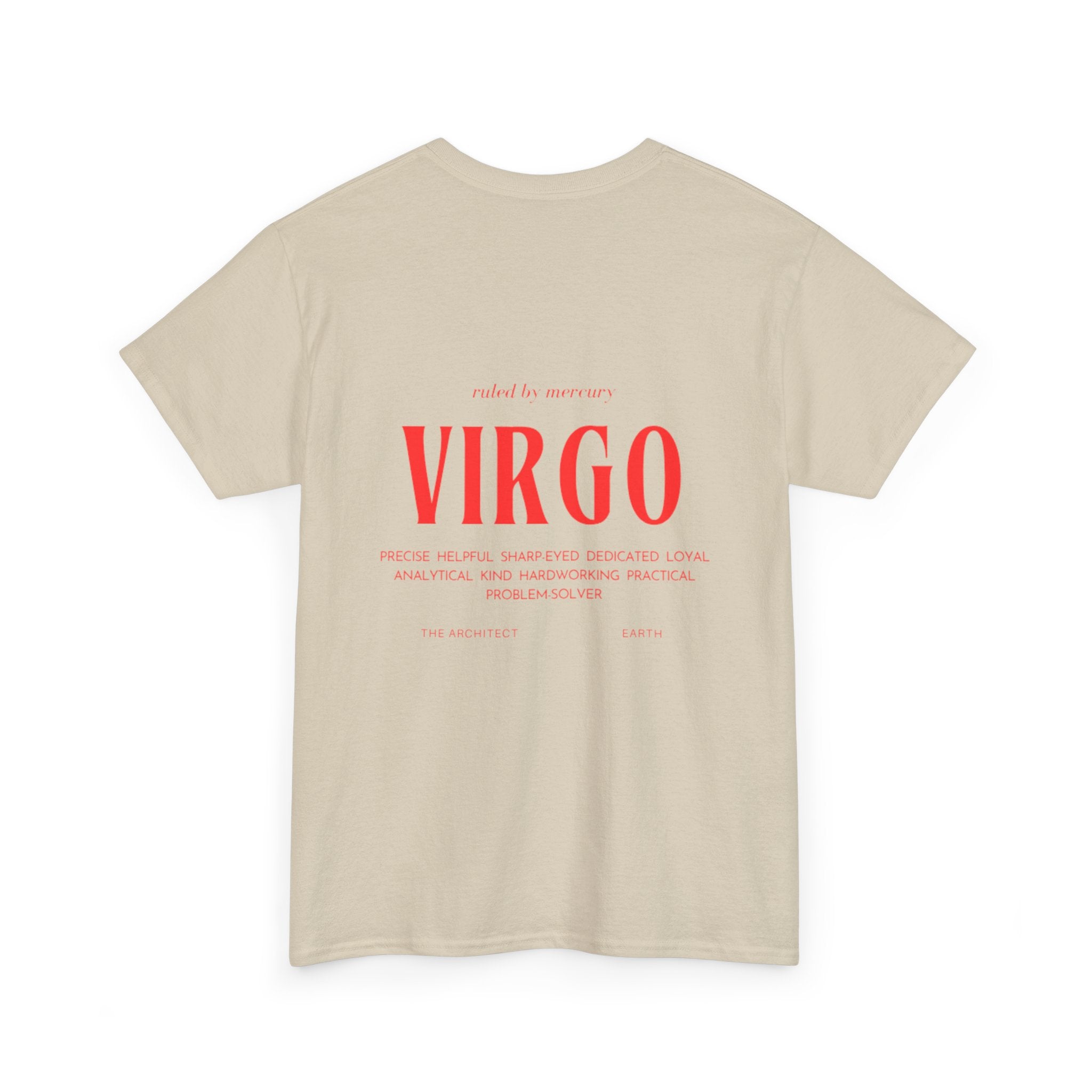 Virgo Horoscope Tee | Unisex Heavy Cotton T-Shirt