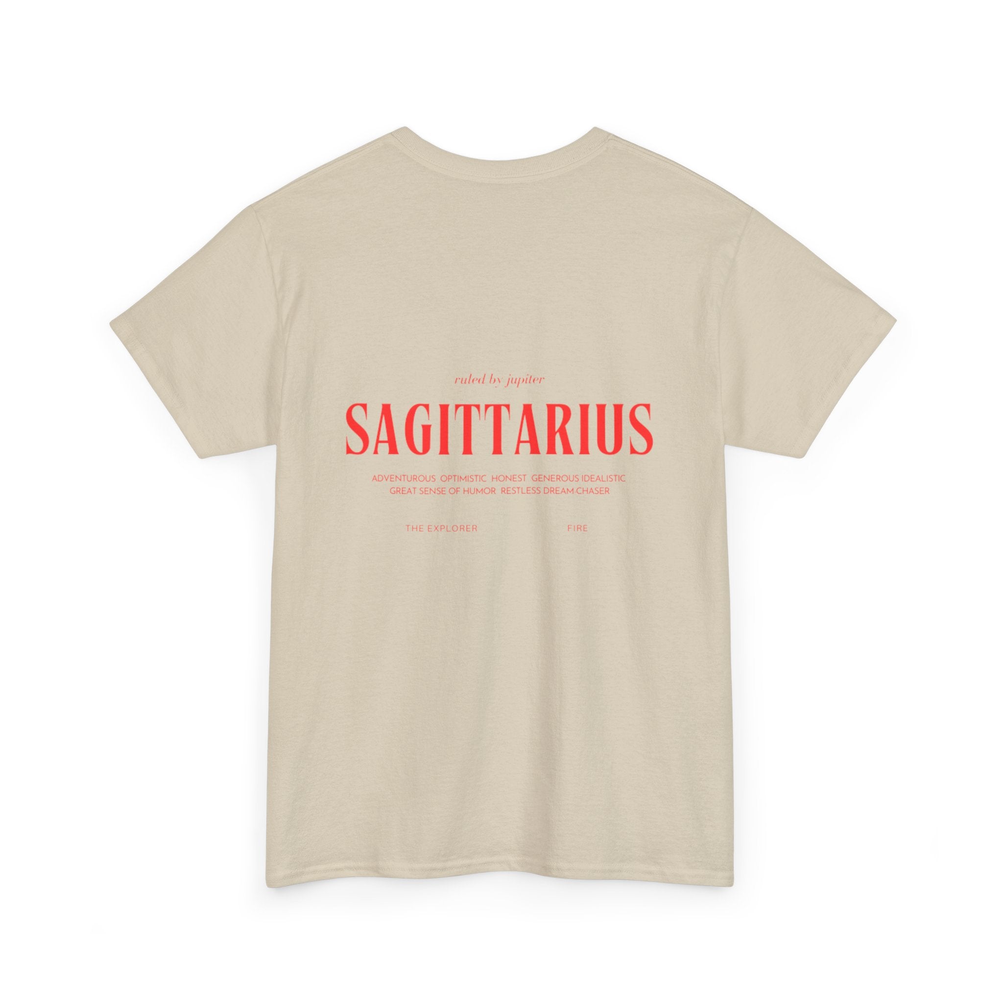 Sagittarius Horoscope Tee | Unisex Heavy Cotton T-Shirt